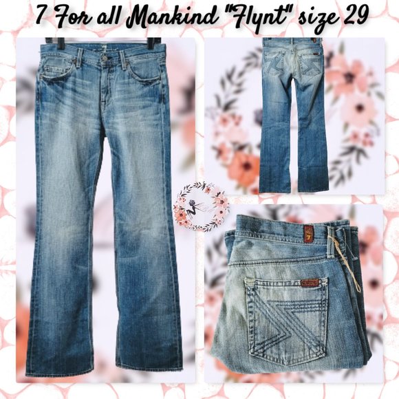 7 For All Mankind Denim - 🆕SFMK "Flynt" Boot/Flare jeans size 29💕